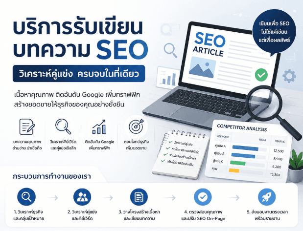 บริการรับเขียนบทความ-seo